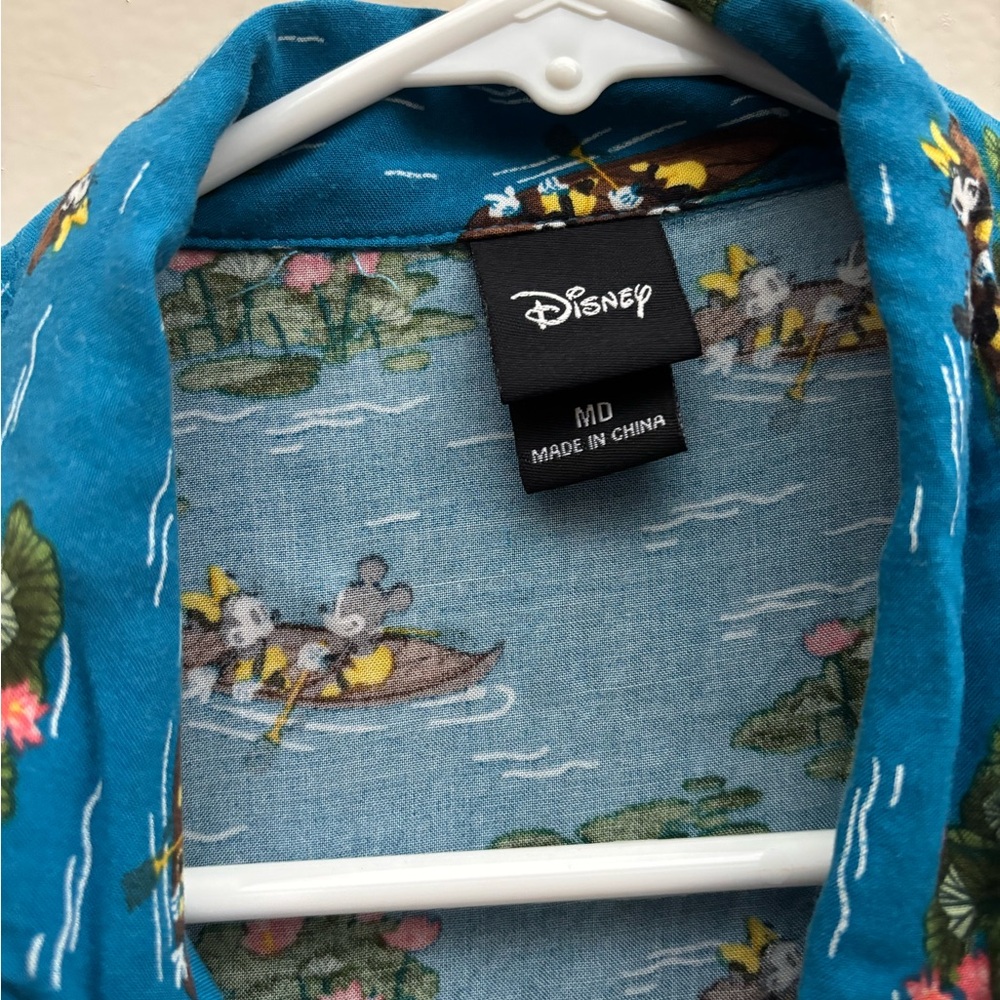Disney Teal Shirt with Boat Adventure - Picture 4 of 5